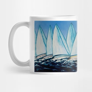 Regatta Blue Mug